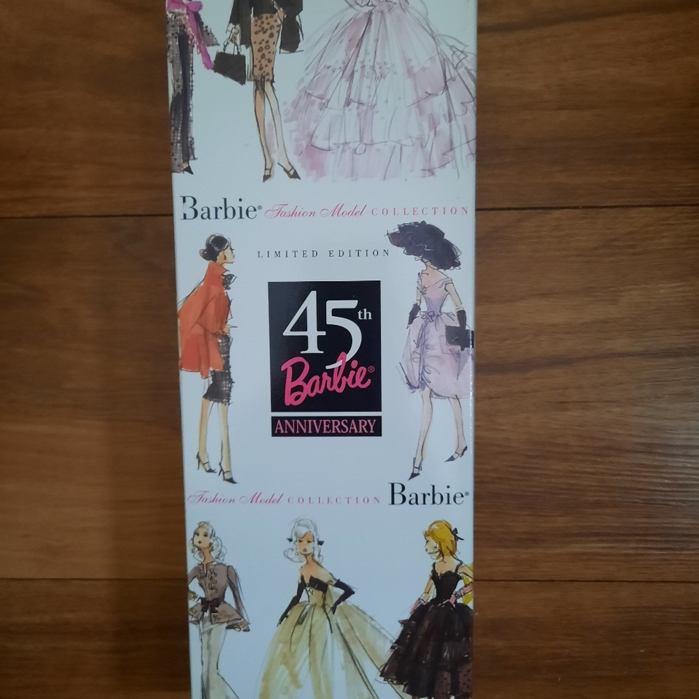 45th anniversary collectible barbie